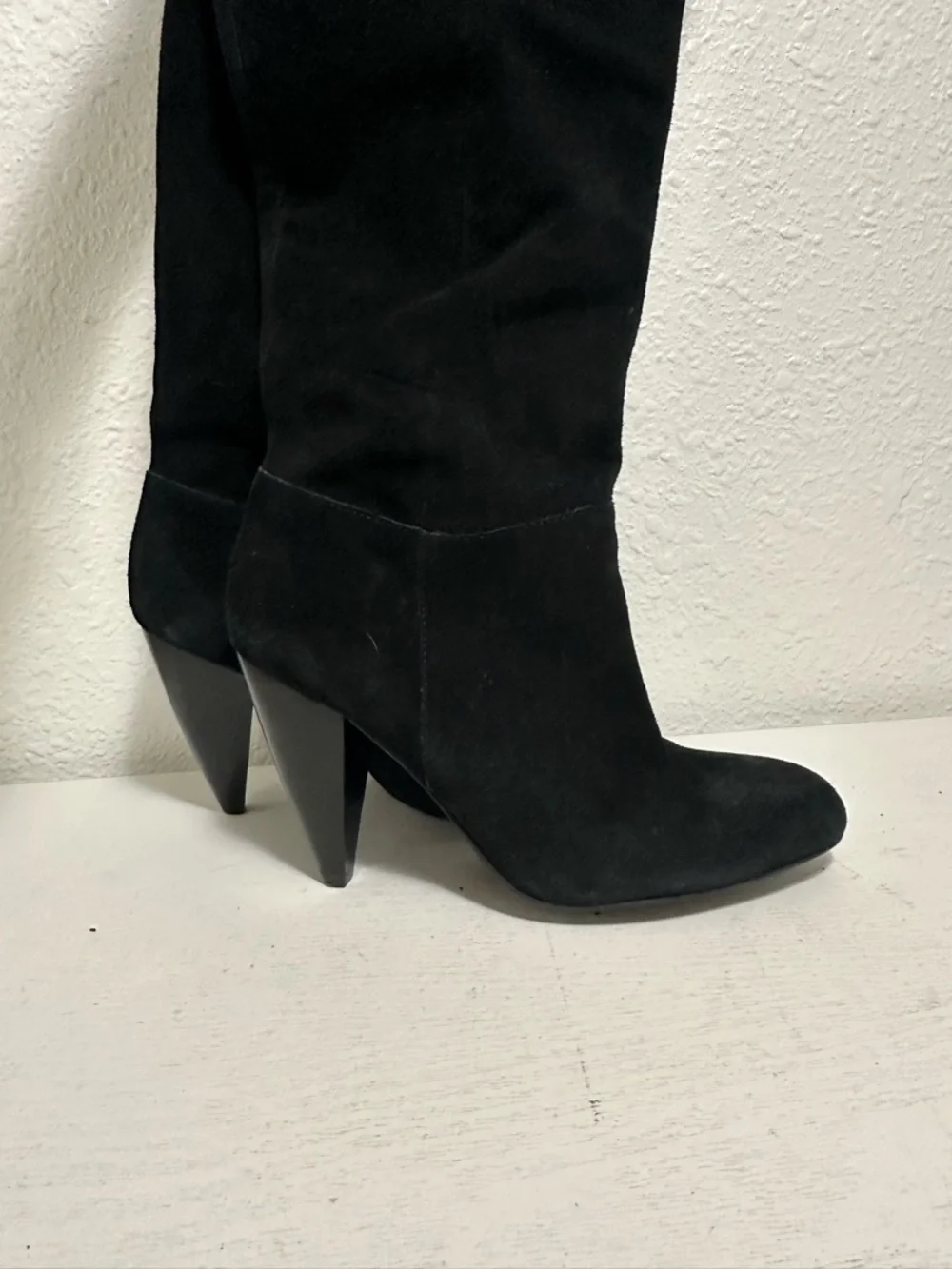 BCDG generation Black Suede Knee-High Women’s Boots